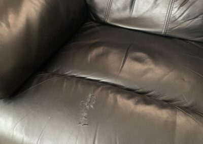 Leather Burn Marks Repair