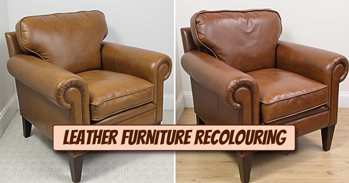 leather furniture recolouring