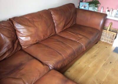 Sun Bleached And Faded Leather Repair